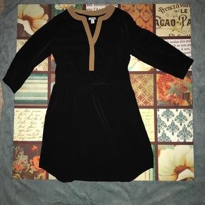 Old Navy Dress-Cinch waist Black